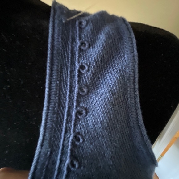 Tommy Bahama blue knit tunic tank tie tassel embroidered sz s new w tags - Picture 4 of 12